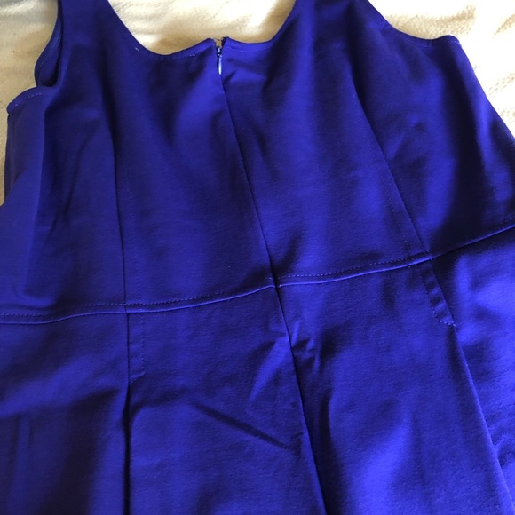 Sleeveless Purple Tank Dress - Picture 5 of 5